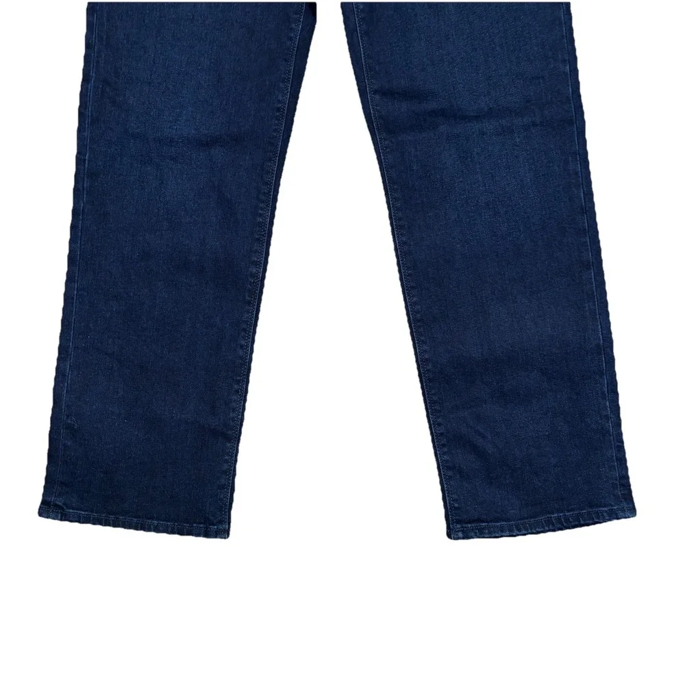 Hudson Jeans Straight Leg Mid Rise Denim Dark Wash Stretch‎ Womens Size 8/30x29